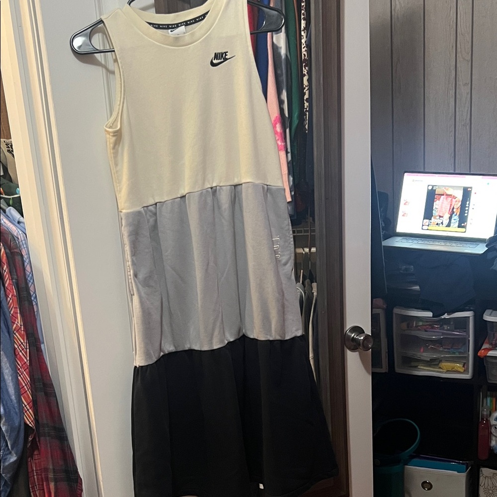 Nike Tri-Tone Sleeveless Dress